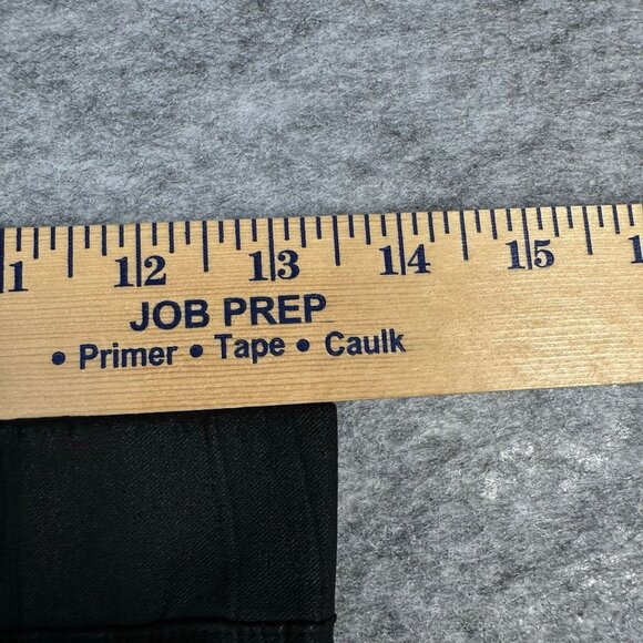 Oober Swank Womens Leggings Black Size Medium Ribbed Moto Excellent High Quality - Picture 8 of 10